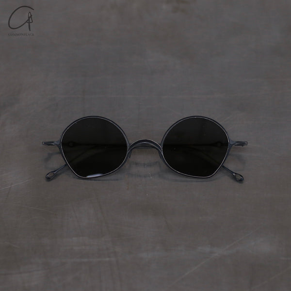 Rigards RG1991OBJ series special frame sunglasses RG-RG1991OBJ-GDHSH antique black frame dark gray lens